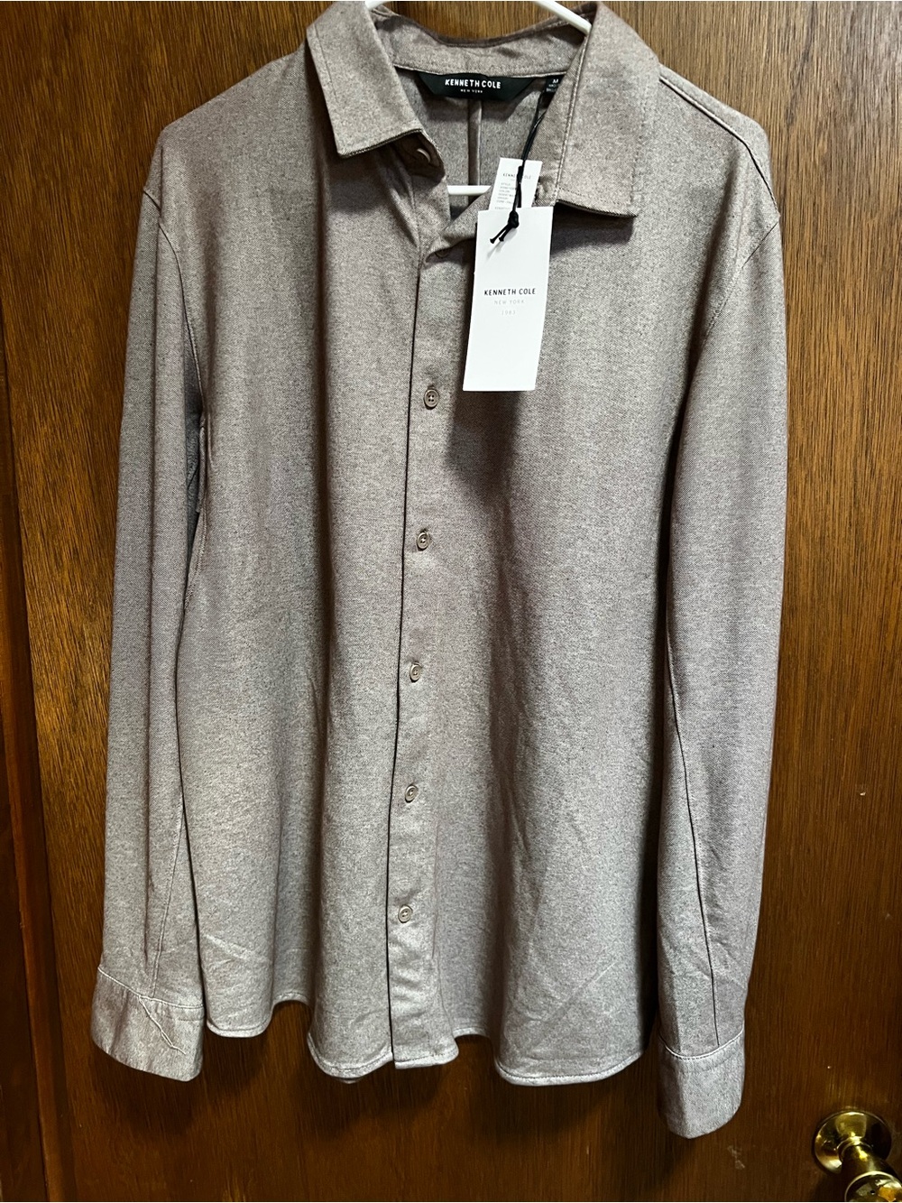 Kenneth Cole - Long Sleeve Button Down - Color Desert Mauve